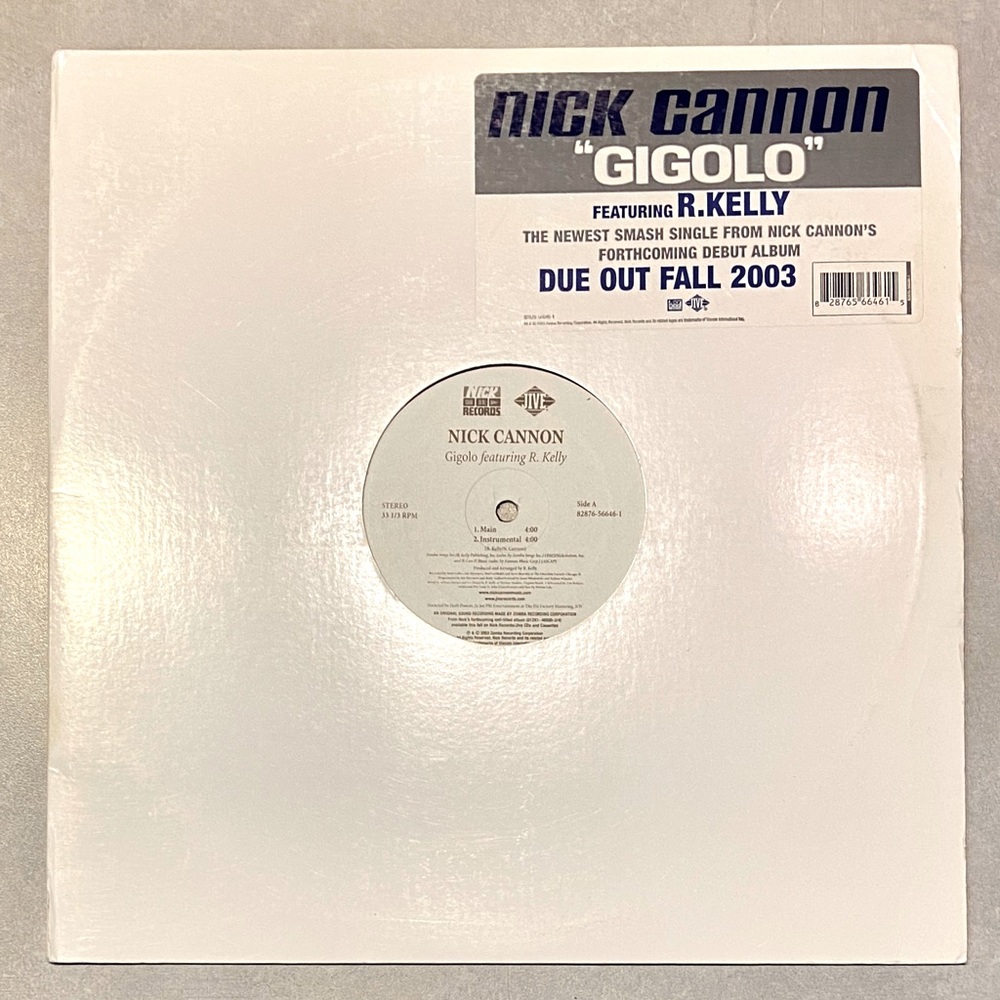 Gigolo by Nick Cannon feat R. Kelly